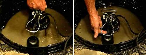 дренажный насос в подвал