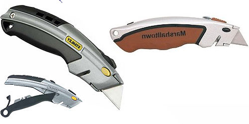 выдвижной нож для гипоскартонных листов